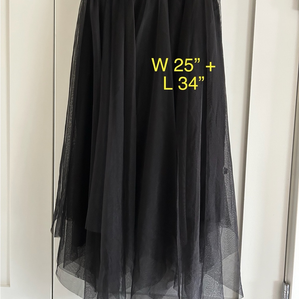 Elegant Black Women's Skirt Double-Face Wear